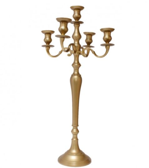 Noleggio Candelabro oro a Milano